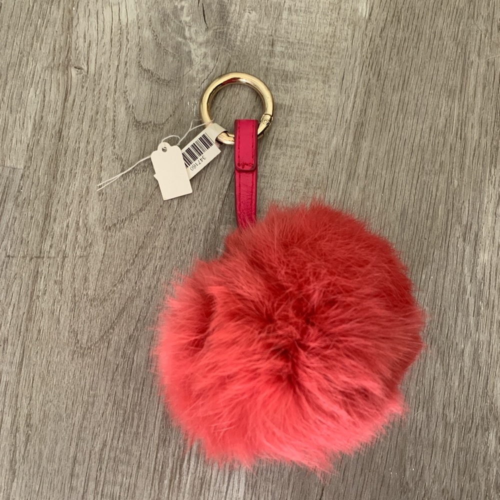 fluffy keychain